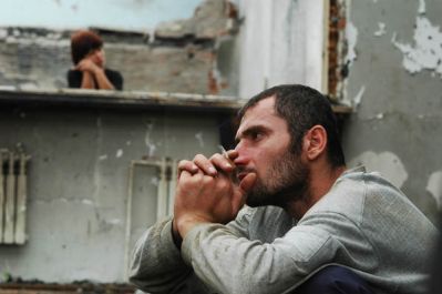 Beslan after the hostage-taking tragedy<br>