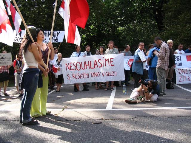Demonstration in Prague (1)