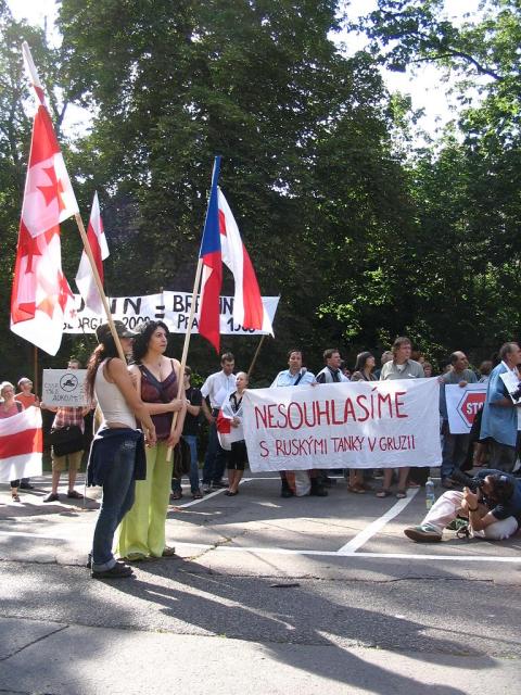 Demonstration in Prague (2)